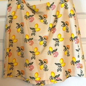 Loft lemon skirt- Size 14. Smoke free house